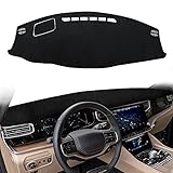 Cartist Dash Cover Fits for Jeep Grand Wagoneer WS 2022 2023 2024 2025 2026 Accessories Dashboard Cover Mat Non-Slip Pad Carpet Anti-Glare (Strong Suede Material)