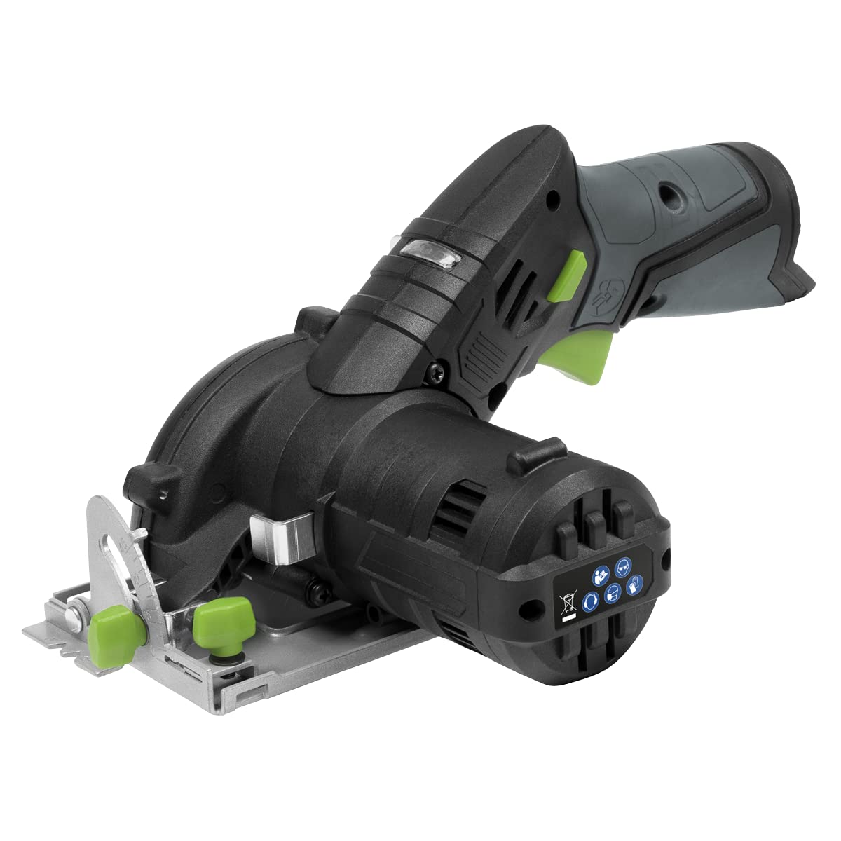 Sealey 10.8V SV10.8 Series diameter 85mm Cordless Circular Saw - Body Only CP108VCSBO, Silver - Image 2