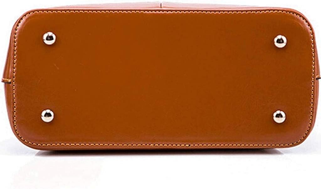 Handbags, Single Shoulder Ladies Messenger Bags, Solid Color Leather Material Ladies Handbags
