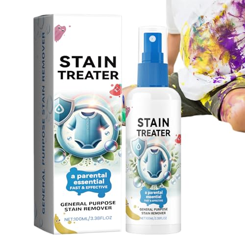 2 Pack Quitamanchas S-pray Ropa De Bebé 100 Ml,Stain Treater Spray,strain Treater Spray, Elimina Las Manchas De Forma Rápida Y Eficaz, Para Algodón, Lino Y Prendas