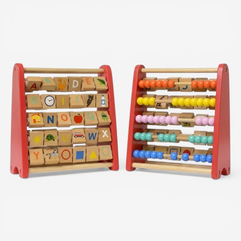 oxybul | Imagier boulier Alphabet 2 en 1 12-6 Ans