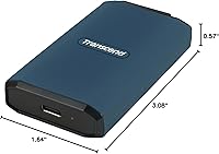 Vista 11 de Transcend ESD410 SSD externo de 2 TB, hasta 2000 MB/s, compatible con Apple 4K 60fps ProRes