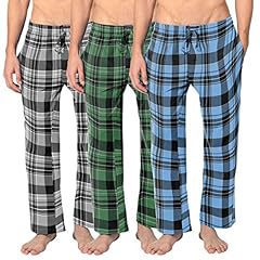 3 Pack- Plaids-sky Blue , Grey, Winter Green