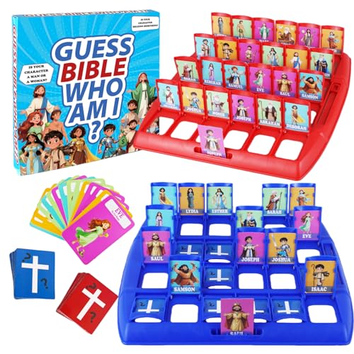 Guessing Bible Who I Am Game? – Bible Trivia Card
