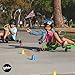 EzyRoller New Drifter-X Ride on Toy for Ages 4 and Older, Up to 150lbs. - Green