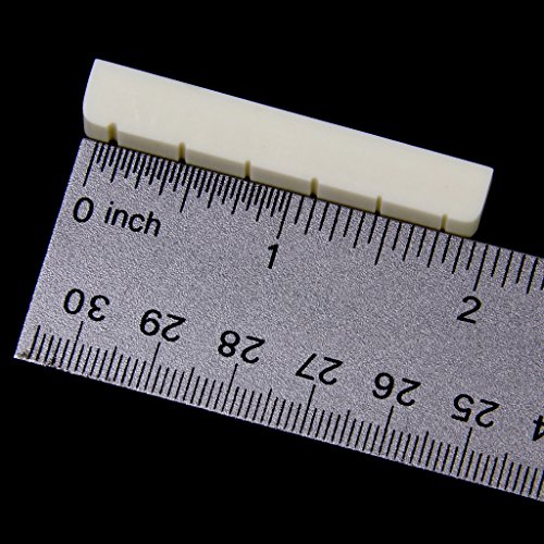 Sharplace 2 x Buffalo bone zadelbrug, groefbrug set voor klassieke gitaren - Image 8