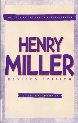 Henry Miller (Twayne's United States Authors Se... 0805776079 Book Cover