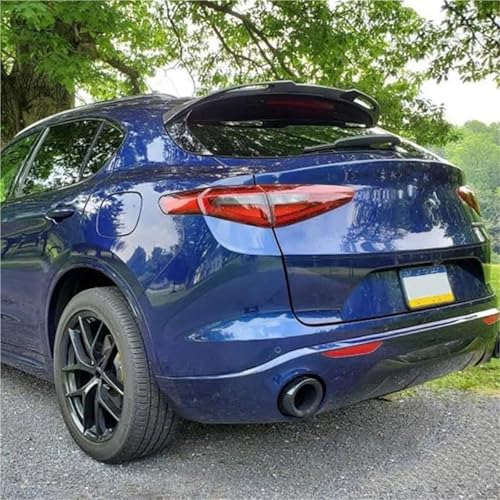 Kit carrosserie Alfa Romeo Stelvio becquet de toit aileron arrière style carbone ABS
