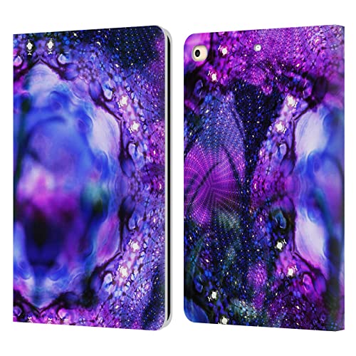 Étui portefeuille cuir iPad 9.7 Haroulita design coloré unique