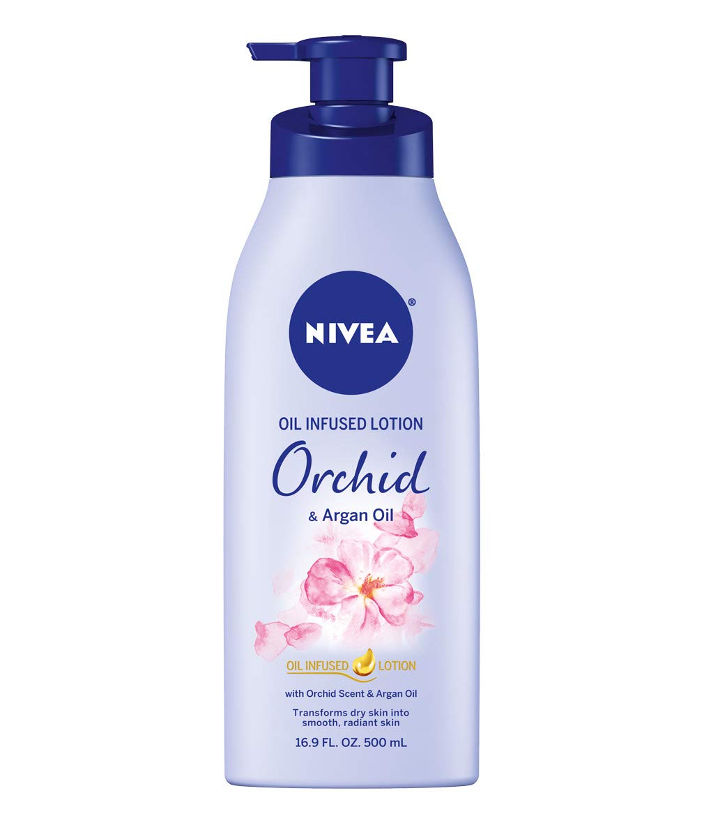 NIVEA Oil Infused Body Lotion - Hydrating Argan Oil Formula