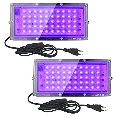 Eleganted 2 Pack Luz UV Impermeable Cover