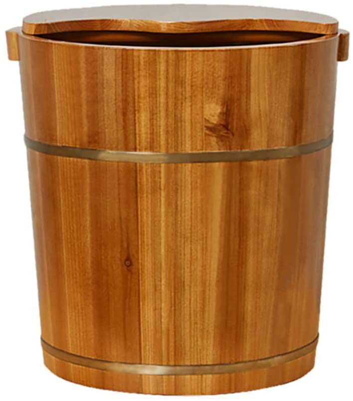 Bañera de madera para pies, cubeta spa de pies