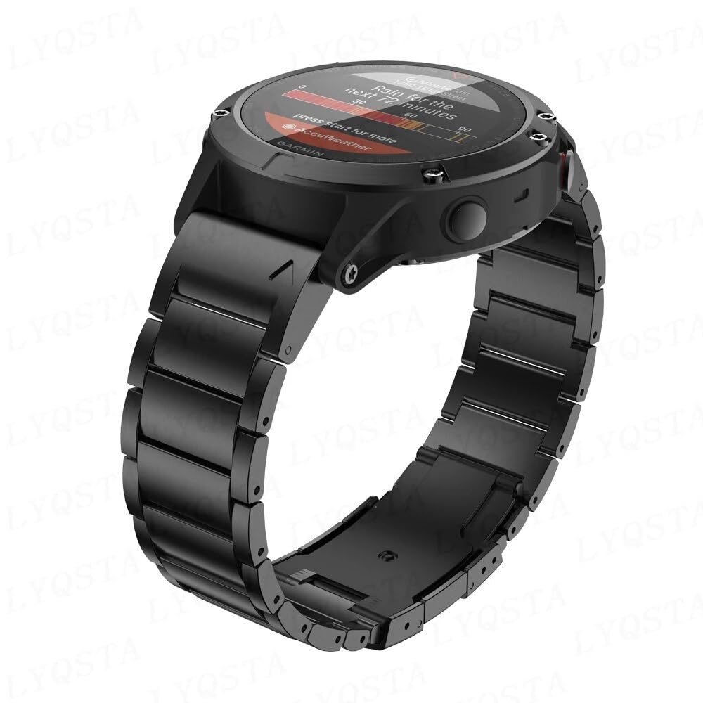 22 mm 26 mm zamiennik paska do zegarka Garmin Fenix 5 5X Plus 6 6X Pro 7X Quick Release pasek do smartwatcha bransoletka opaska na nadgarstek