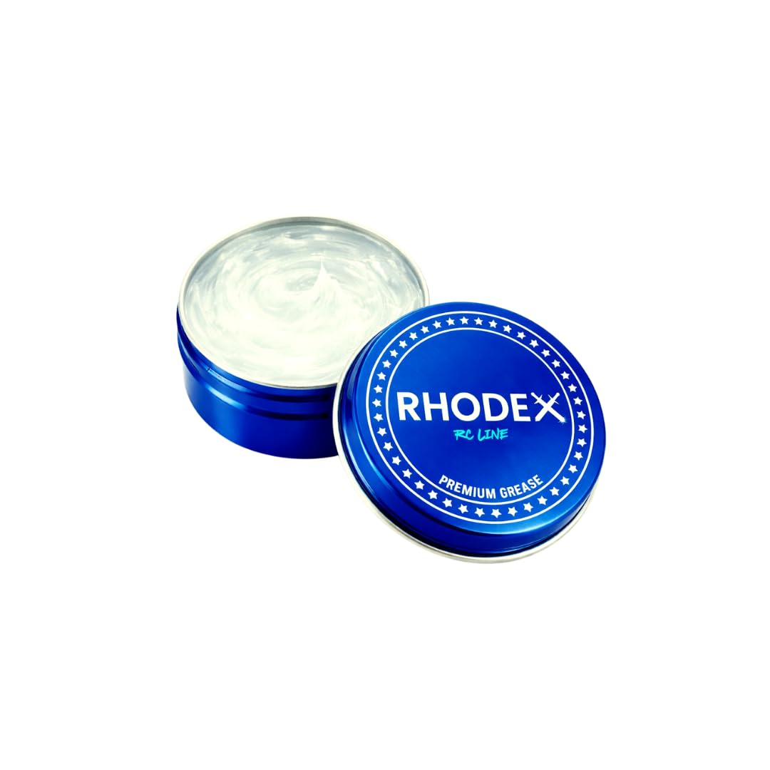 Rhodex RC Line Grease Range – Racing, Multi-Purpose, High-Performance, Synthetic, Ceramic, Marine, Plastic Gear, Anti-Wear, O-Ring, Copper Gear, Switch & Ball Diff Lubricants (Plastic Gear Grease)
