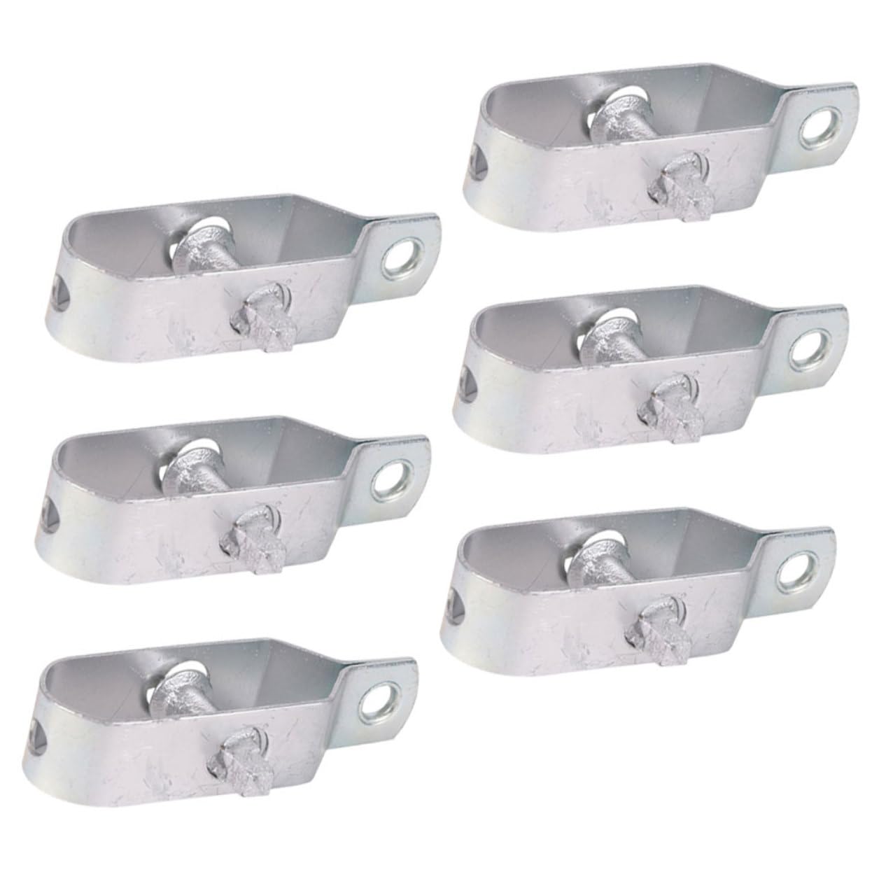 Alipis 3 Set Tendicavi in ​​acciaio Recinzione Portatile Tenditori Tensionatore Filo Acciaio Regolatore Filo Recinzione Tendifilo Tenditore Del Filo D'acciaio Fusione Silver 6 Pezzi * 3