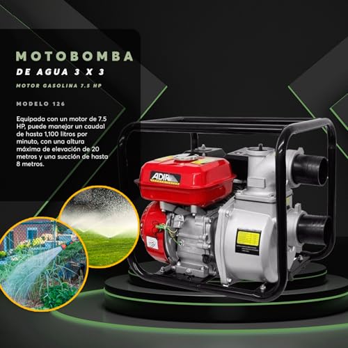 Motobomba a gasolina 3 pulgadas 17 Imagen adicional
