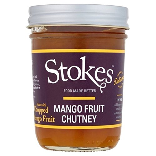 Chutney de mangue Stokes 240g lot de 2 pour vos plateaux fromage