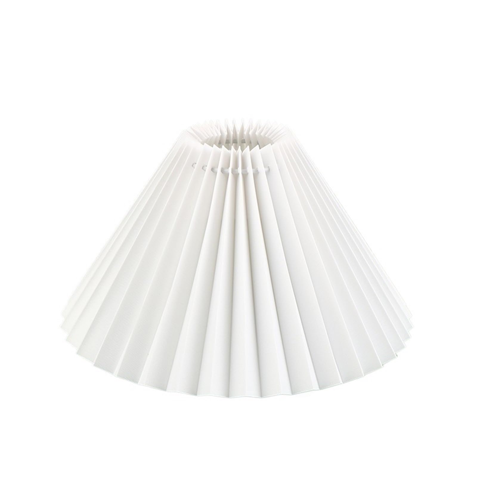 HKYBCF Lamp Shade Lampshade Light Cover Fabric Table Lamp Ceiling Decor Covers Shades Lighting Accessorie for Bedroom(White)