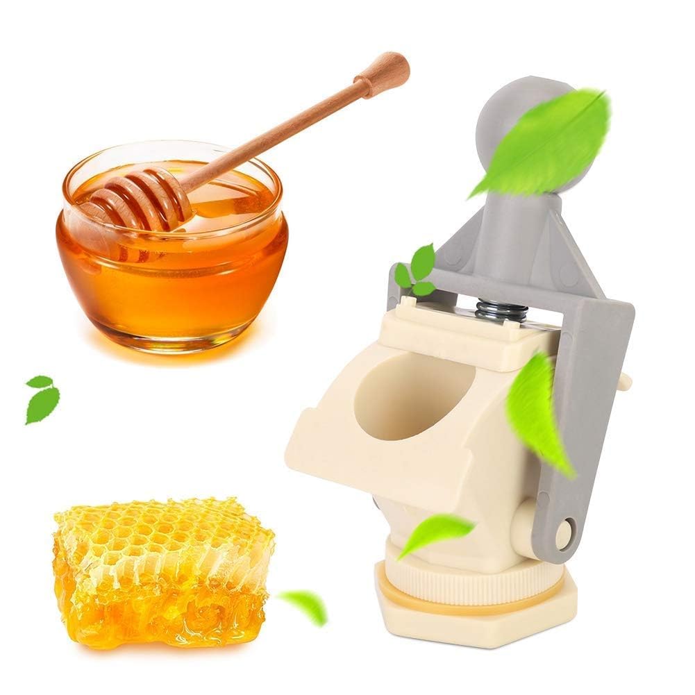 Valve à Miel, vanne à Miel avec poignée à Bille Ergonomique, Robinet à Miel en Plastique réutilisable, Outil d'embouteillage pour l'apiculture