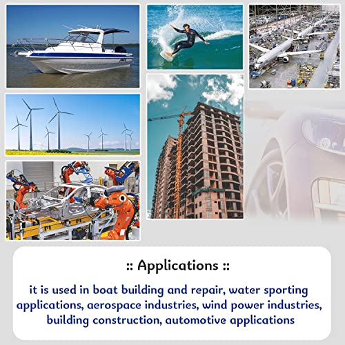 Simond Store 6-5012 Fiberglass Cloth, 6 Oz. Woven Roving 50 Inch X 12 Ft. / 4 Yd. Pool Repair & Long thumb #5