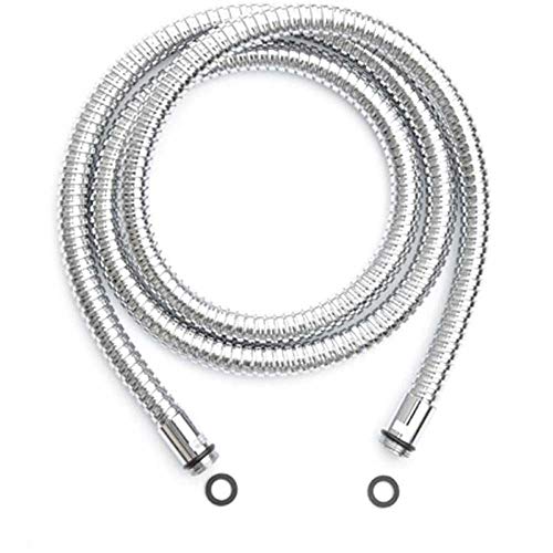 DianHydro - FLESSIBILE DOCCIA DOPPIA AGGRAFFATURA M 3/8 X M 3/8 - cm 150