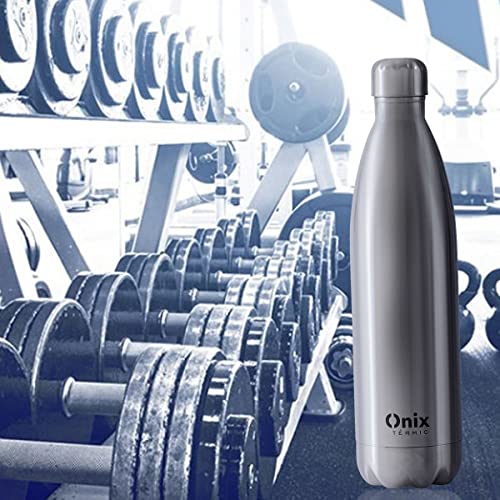 Garrafa Térmica Inox Parede Dupla - Onix Termic 1000ml