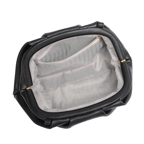 Yuwita Soft Faux Leather Clutch Purses For Women Formal Evening Bag Elegant Luxurious Hand Bag  thumb #7