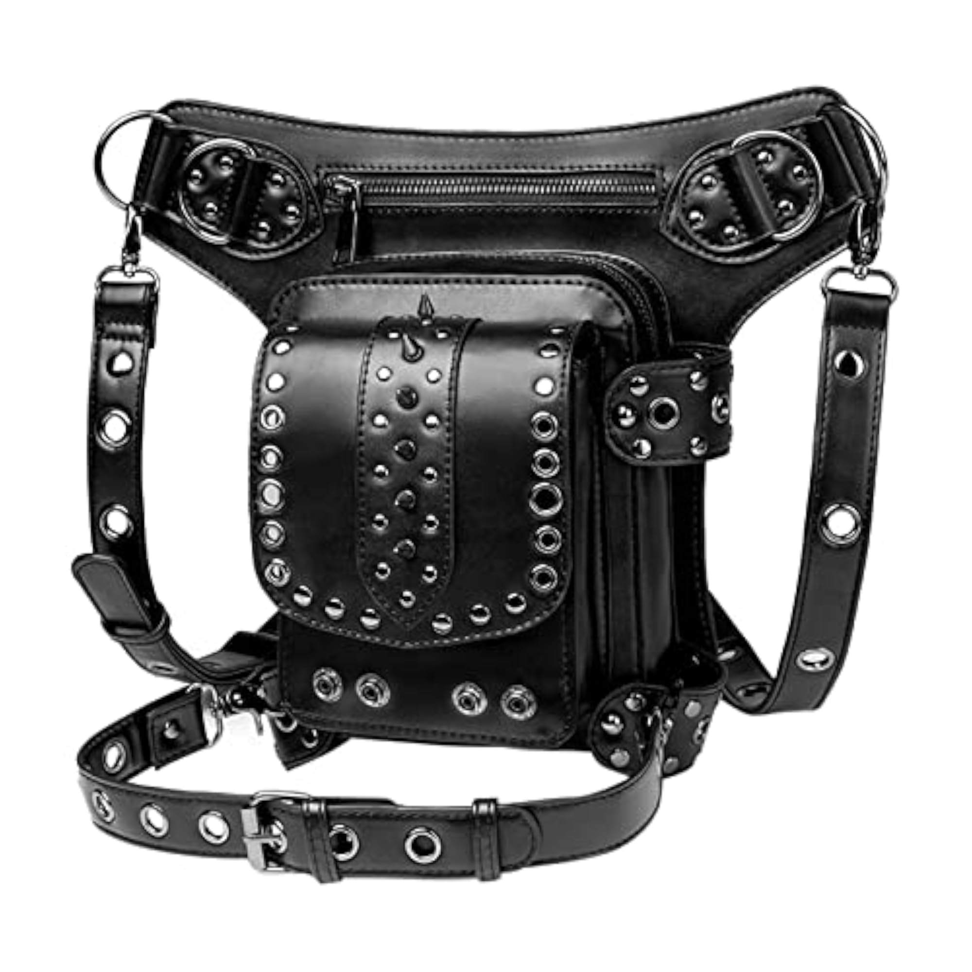 Steampunk Waist Bag Retro Style Hip Bag, Travel