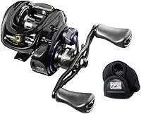 Carretilha Marine Sports Lubina Black Widow GTX 11 Rol 9.5:1 Drag 7.5K Esquerda