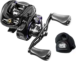 Carretilha Marine Sports Lubina Black Widow GTX 11 Rol 9.5:1 Drag 7.5K Esquerda