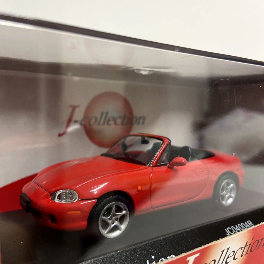 【美品】マツダ ロードスター Mazda Roadster 1/43 モデルカー Amazon | 京商 1/43 MAZDA ROADSTER RS 1800 Red Jコレクション マツダ