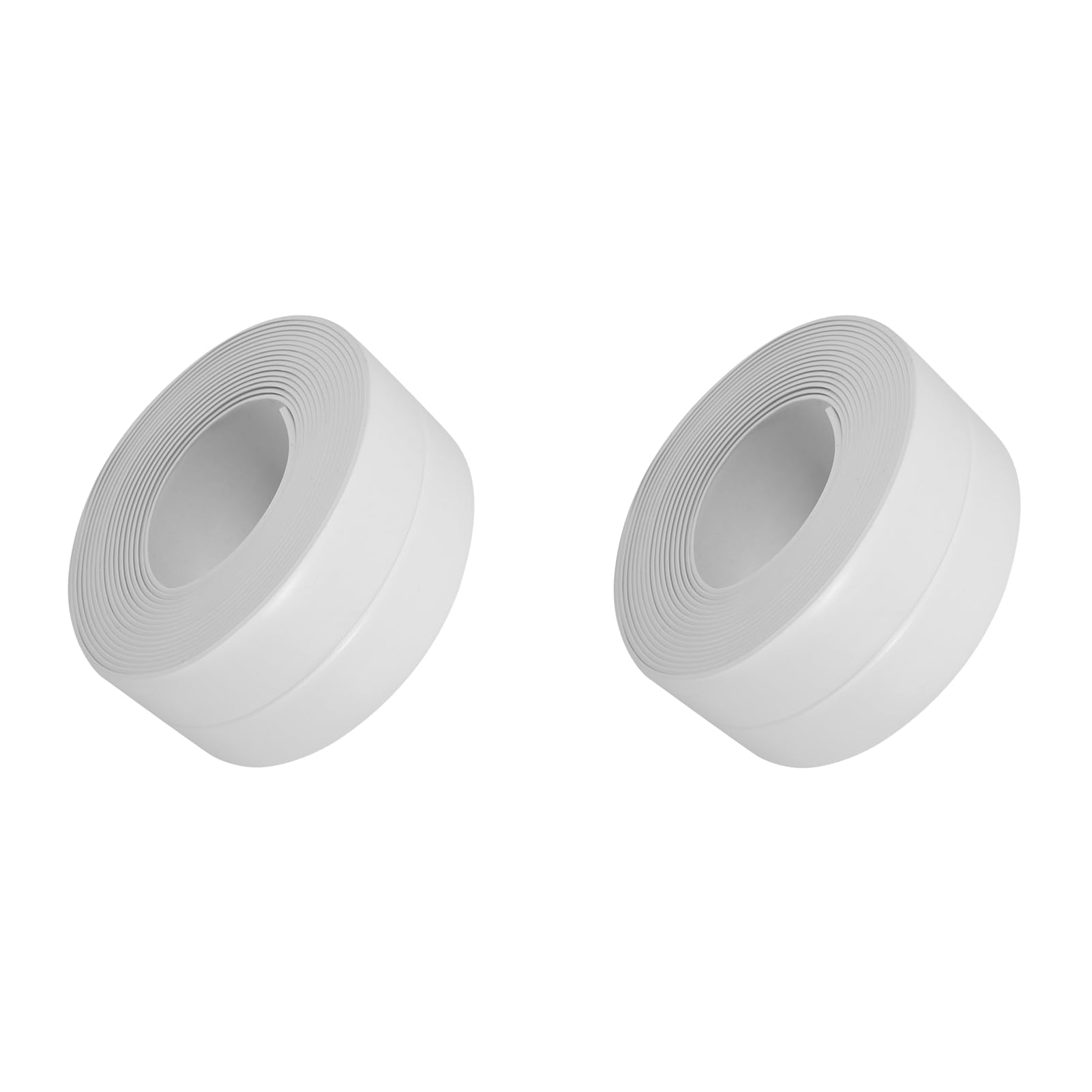Caulk Tape Sealant Strip, 2Pcs Caulk Tape Caulk Strip Self Adhesive Sealing Caulk Strip for Bathtub Bathroom Shower Toilet Kitchen, 3.2M