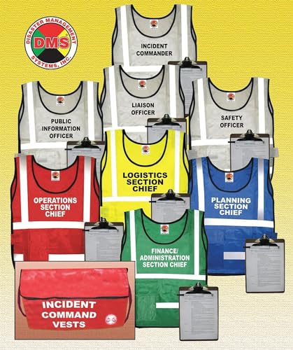 Incident Command Kit, 8 Vests