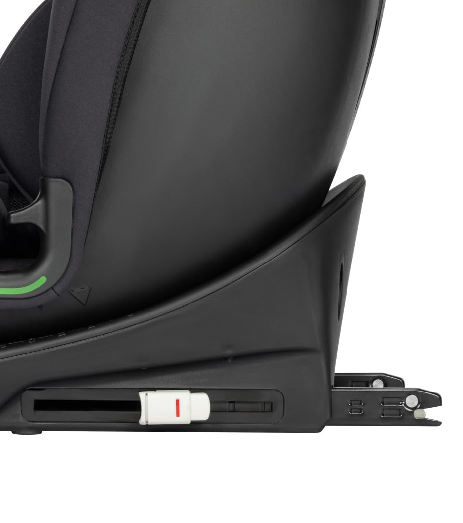 Bebeconfort Demeter 360 i-Size, Autositz 360 Drehbar, 0–12 Jahre, 40–150cm, ISOFIX Kindersitz, FlexiSpin-Drehung, 360°-Drehung, 6 Liegepositionen, 12 Kopfstützenpositionen, Mineral Black