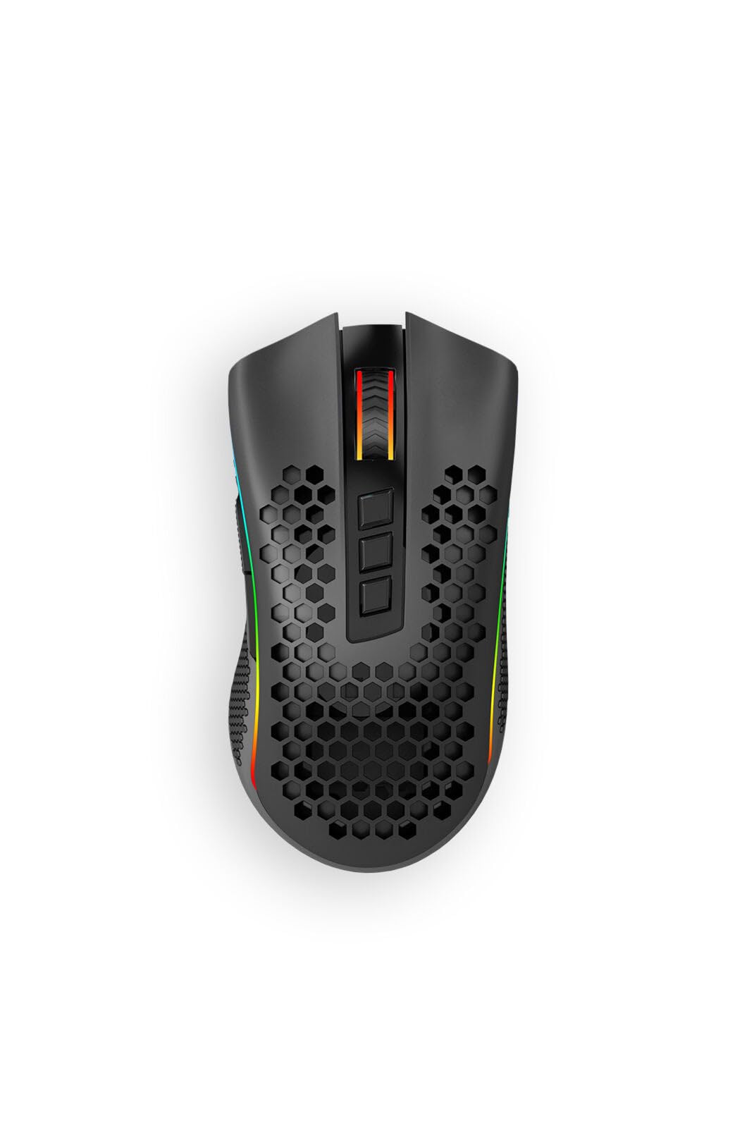 Mouse Gamer Redragon Storm Pro RGB 16000 DPI Pixart Paw 3335 Wireless Preto - M808-KS