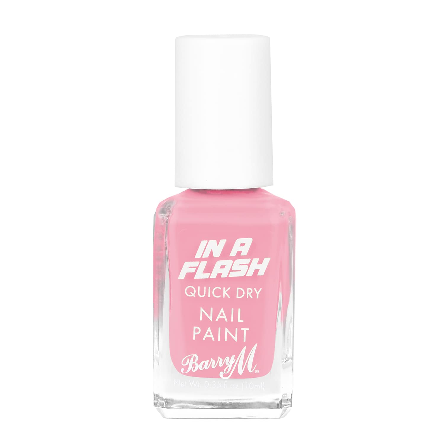 Barry M In a Flash Quick Dry Nail Paint, Shade Breezy Blush, Quick Dry Nail Polish