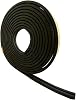 Contacall Bondit Double Winding Rubber Door and Window Insulation Tape Wick 8 Meters Black