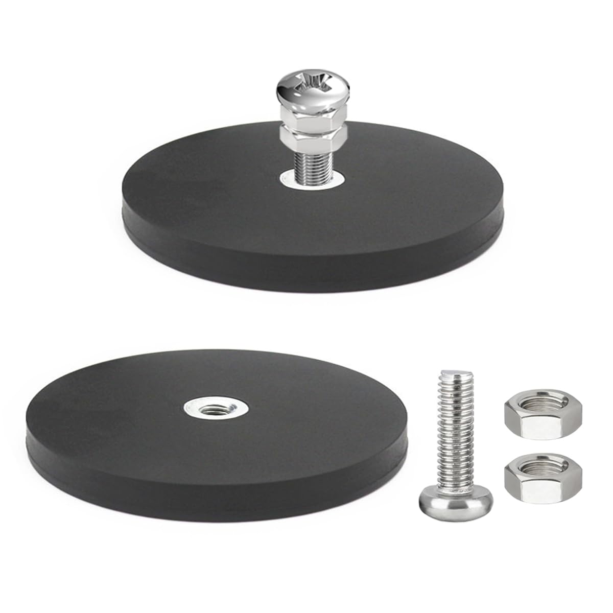 Amazon.co.jp: マグネット 台座 なゴムコーティングされた ネオジム