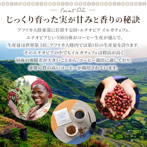 Professional's エチオピア イルガチェフェ 浅煎り ドリップバッグ 12g×3