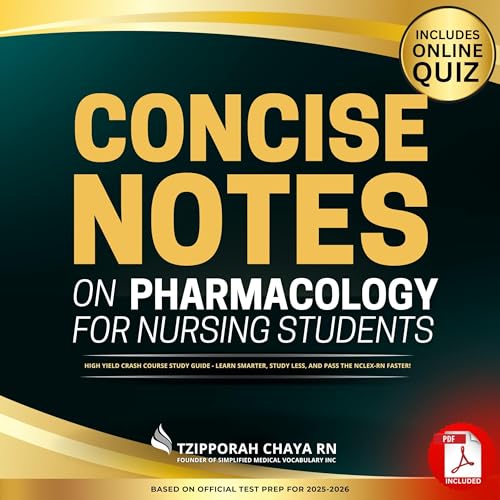 Concise Notes on Pharmacology for Nursing Students by Tzipporah Chaya episode artwork