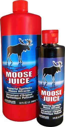 Wildlife Research Moose Juice Fluid Hunting Scent, 40-Ounce