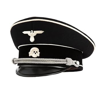 Amazon | WWII ドイツ国防軍将校制帽 ドイツ軍 復刻モデル品