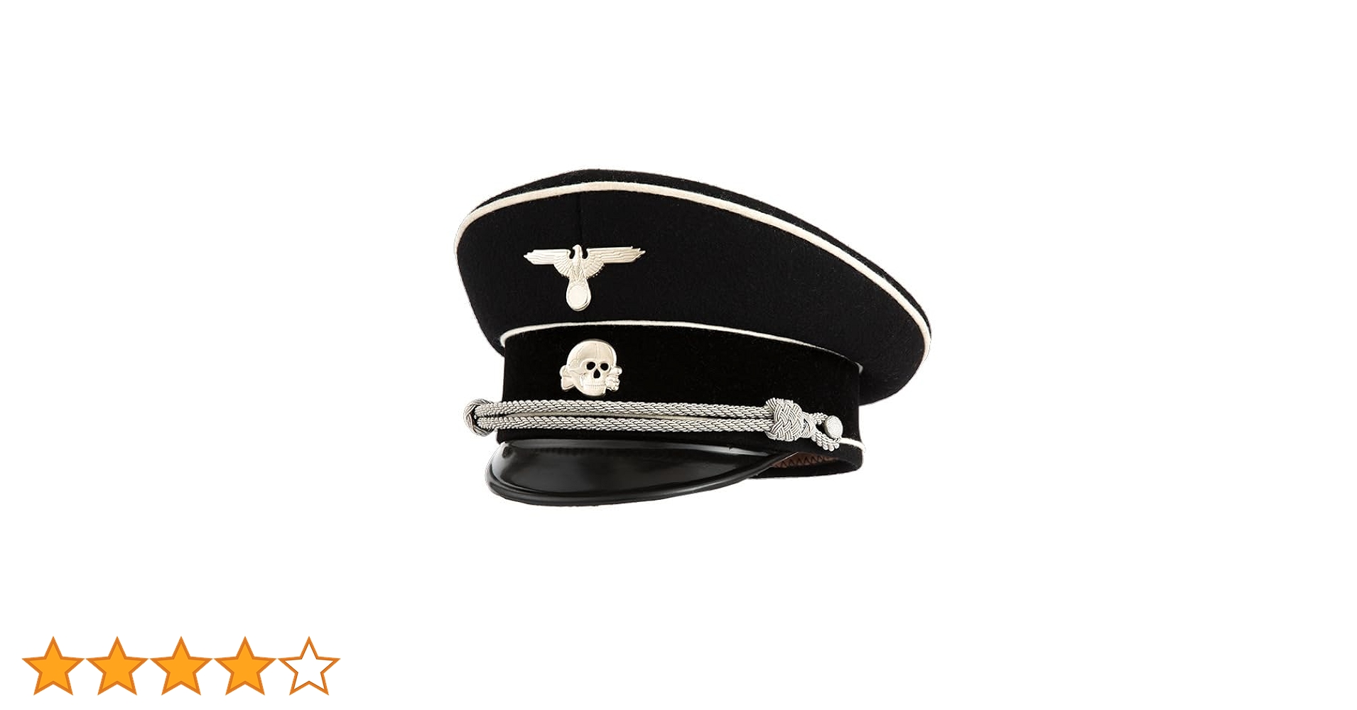 Amazon | WWII ドイツ国防軍将校制帽 ドイツ軍 復刻モデル品