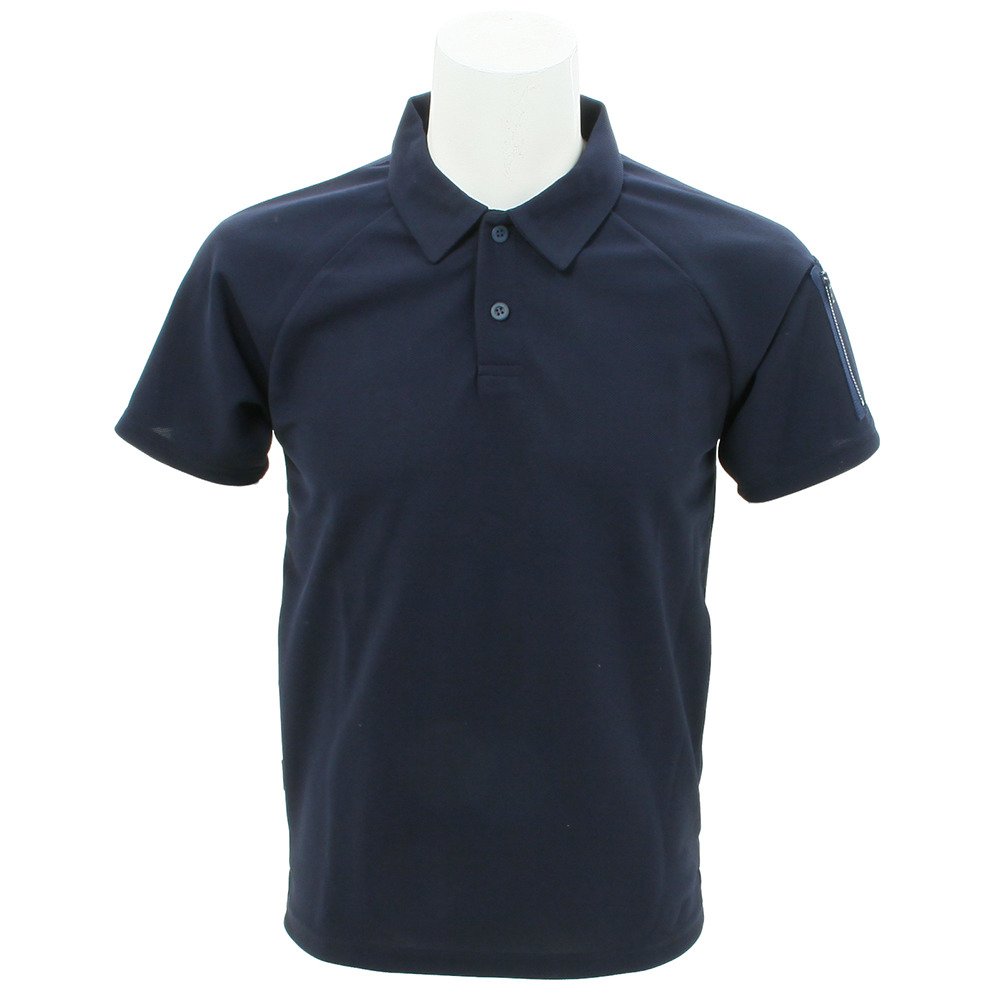 Amazon.co.jp: [リンプロジェクト] ミリタリー ポロシャツ 2124 NAVY