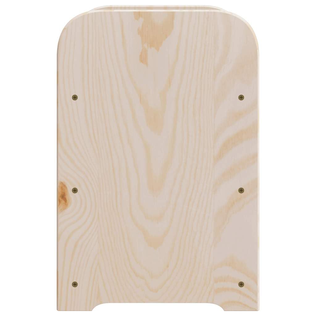 Weinregal mit Oberplatte aus massivem Kiefernholz 33 x 25 x 37 cm 2 Ebenen für bis zu 6 Flaschen weinregal flaschenregal, Lagerung im Speisekammer Bar