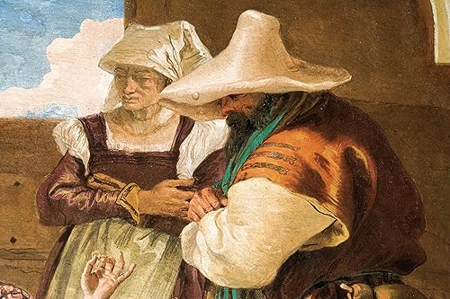 Affiches d'Art Portrait Tableaux Châssis Battista Peinture Décorative