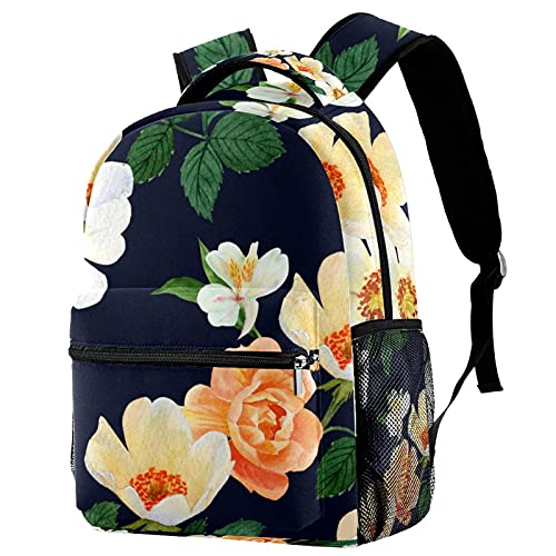 Sac à dos de voyage pour enfants motif floral parfait pour les vacances