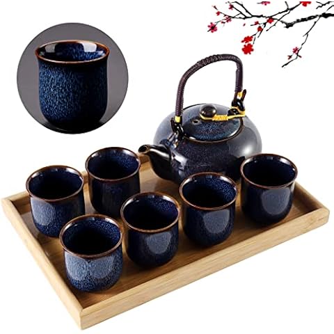 DUJUST Service à thé japonais 8 pièces Cover