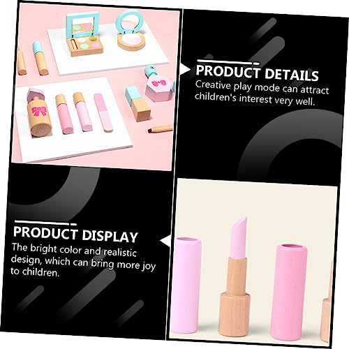 Abaodam 1 Conjunto De Bolsa De Cosméticos De Simulação Para Crianças Brinquedo Cosmético Em Miniatur