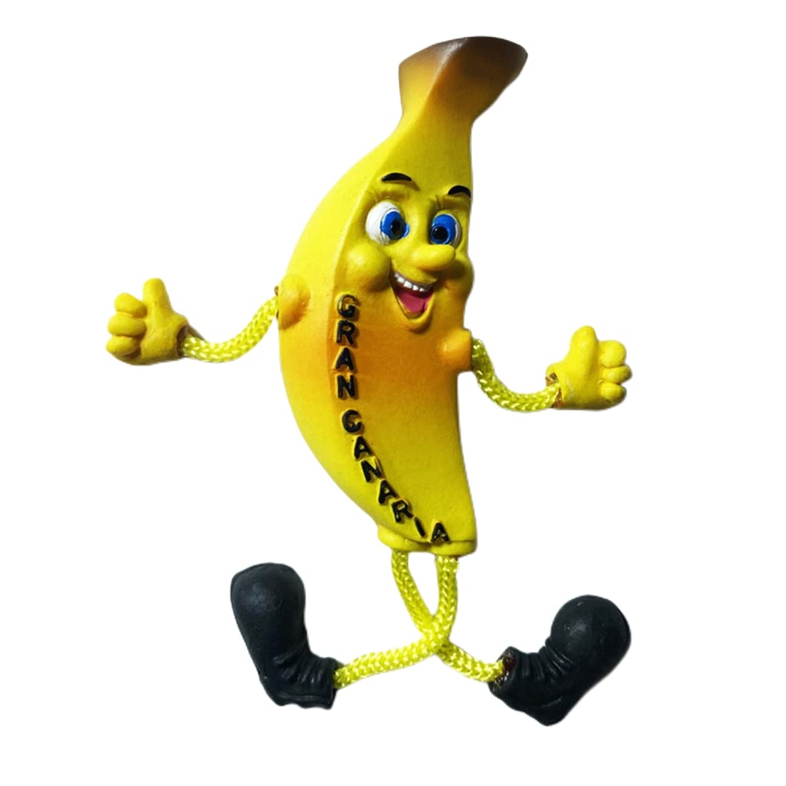 Gran Canaria Spain 3D Banana Fridge Magnet Souvenir Gift,Resin Handmade Gran Canaria Refrigerator Magnet Home & Kitchen Decoration Collection